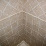 Ducha de azulejos