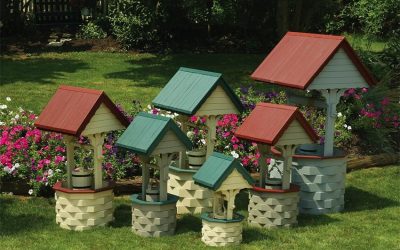Hágalo usted mismo bien decorativo para una casa de verano