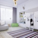 Dormitorio para un niño de 9 metros cuadrados.