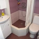WC junto a la ducha