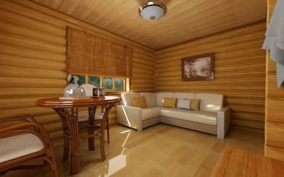 Ideas de diseño para una sala de relajación en una casa de baños