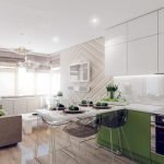 Diseño de cocina de estilo escandinavo