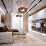 Interior en tonos beige.