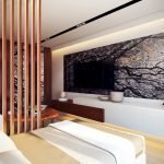 Fotowall-papel en un interior