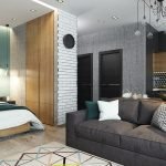 Luces colgantes junto a la cama