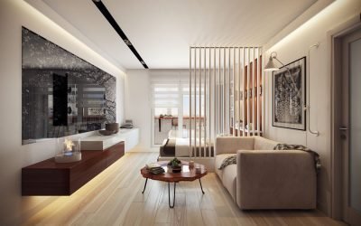 Apartamento de diseño de una habitación de 36 metros cuadrados. m - ideas interiores