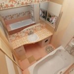 Espejo sobre el lavabo