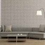 Decoración de la pared gris