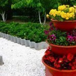 Senderos en el jardín