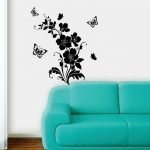 Mariposas y flores
