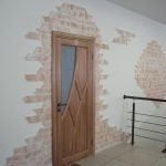 Escalera con baranda