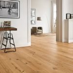 Piso de madera brillante
