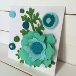 Flores de fieltro