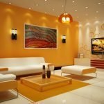 Naranja en el interior