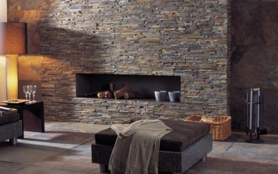 Colocación de piedra decorativa: tecnología y ejemplos