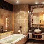 Espejo sobre el lavabo