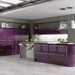 Cocina violeta
