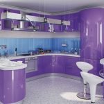 Cocina lila