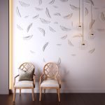 Plumas de bajorrelieve