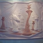 Bajorrelieve de ajedrez