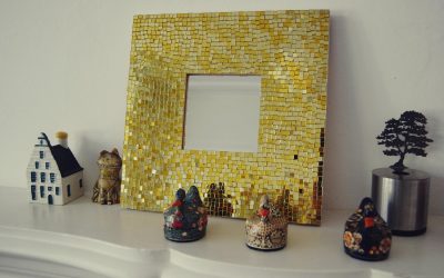 Cómo decorar un espejo con tus propias manos.