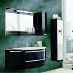Verde en diseño de baño