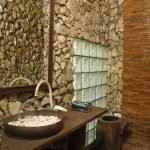 Baño marrón