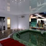 Fotowall-papel en un interior