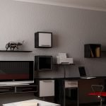 Muebles de salón negro