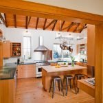 Estufa en la cocina