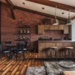 Cocina con comedor