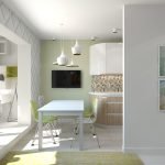 TV sobre la mesa