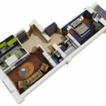 Proyecto de diseño del apartamento.