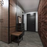 Muebles de gabinete en el lobby