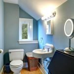Baño en una casa privada