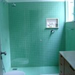Baño turquesa