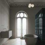 Minimalismo en el diseño del baño.