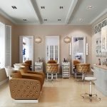 Salón de belleza interior