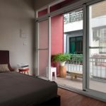 Puertas correderas al balcón