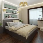 Reurbanización en una habitación con logia