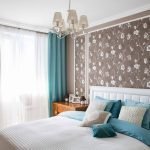 Textil brillante en el interior