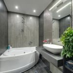 Baño gris