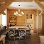 Comedor junto a la ventana