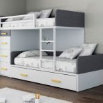 Litera con almohadas