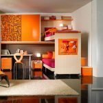 Habitacion en naranja