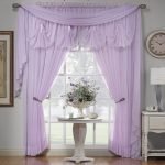 Cortinas lilas pálidas
