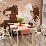 Caballos en la pared