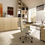 Gabinete en colores brillantes