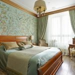 Dormitorio en verde