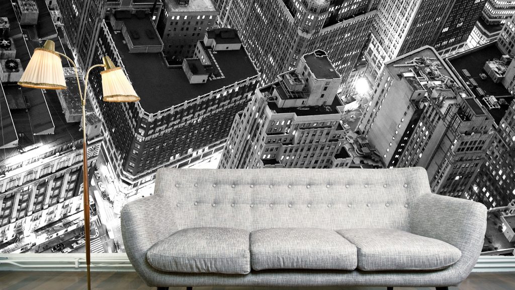 Fototapeta s obrázkem nočního města